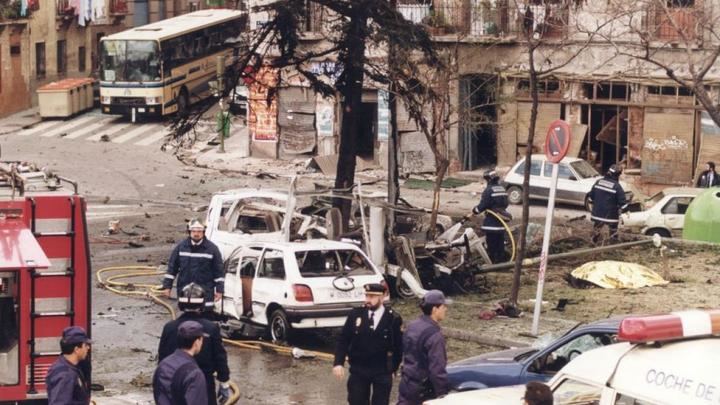 Matanza de Puente de Vallecas, cometida por la banda terrorista ETA