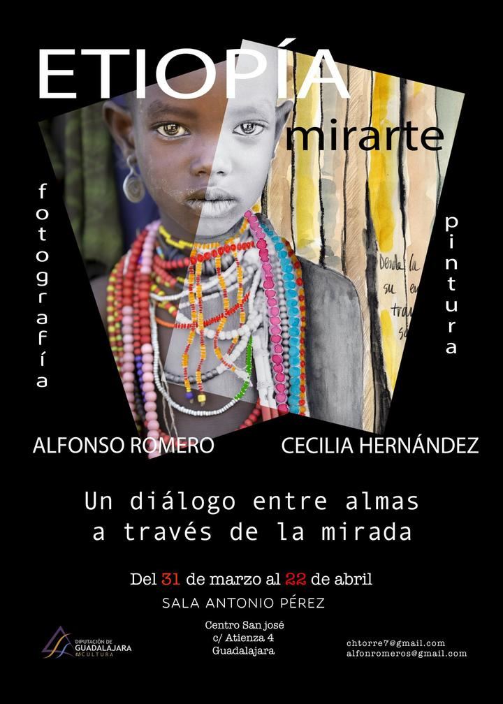 Este viernes se abre la exposición “Etiopía mirarte” en la Sala de Arte de la Diputación de Guadalajara 