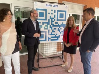 El delegado de la Junta desea suerte a los 1.286 alumnos de la EvAU y agradece el trabajo del profesorado