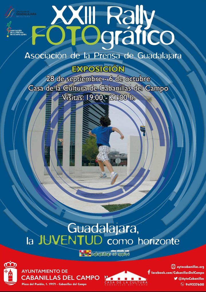 Exposición fotográfica 'Guadalajara, la juventud como horizonte' llega a Cabanillas