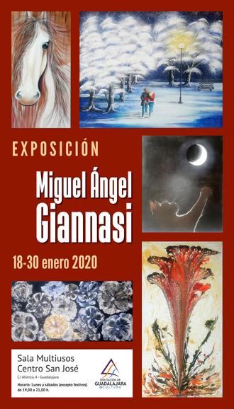 Exposici&#243;n de pintura de Miguel &#193;ngel Ginnasi Folcia en Guadalajara