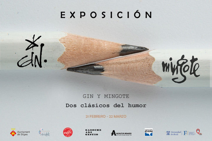 Nueva exposición en Santa María La Rica: ‘Gin-Mingote. Dos clásicos del humor’, un homenaje a dos vidas dedicadas al humor gráfico