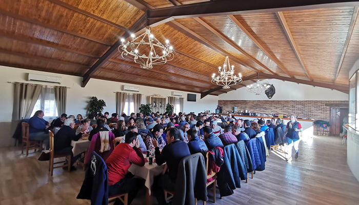 La Federación taurina de Guadalajara celebra su II Asamblea general ante más de un centenar de socios/as, en un entorno de marcado ambiente taurino