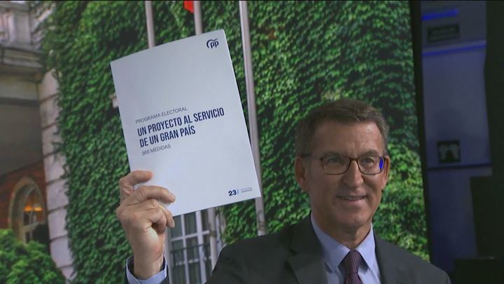 Feijóo anuncia las 365 medidas que aplicará si llega a la Moncloa