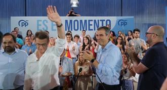 Feijóo en un mitin multitudinario en Guadalajara : Estamos muy cerca de la mayoría y las provincias de Castilla-La Mancha son claves para conseguirla