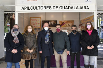 Arrancan las Navidades Artesanas con la inauguración del II Mercadillo Artesano de Guadalajara