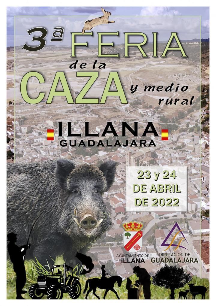 Illana recupera su Feria de la Caza y Medio Rural, que se celebrará el fin de semana del 23 y 24 de abril