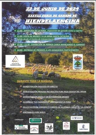 Hiendelaencina celebra este sábado su XXXVIII Feria del Ganado