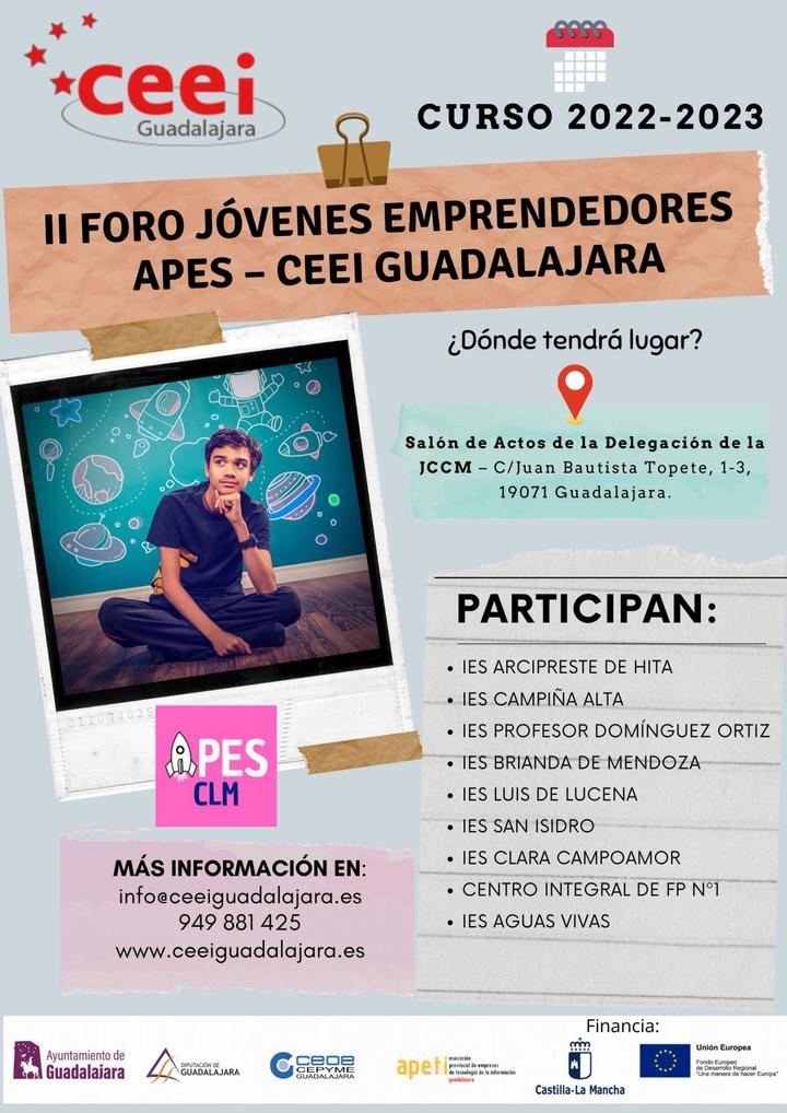 Presentado el II Foro de Jóvenes Emprendedores APES-CEEI Guadalajara