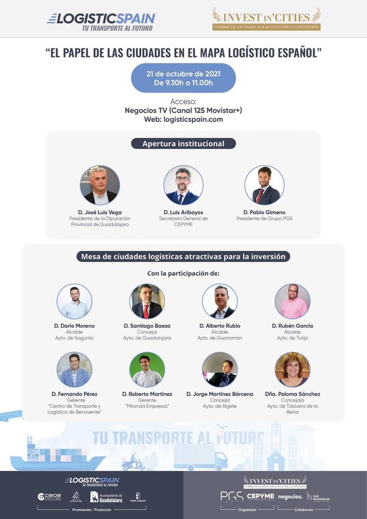 Logistics Spain organiza un nuevo foro: El papel de las ciudades en el mapa logístico español