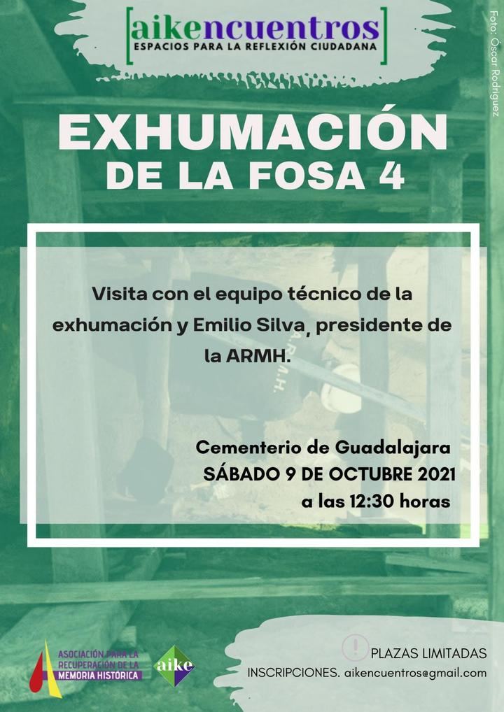 AIKE organiza junto con la ARMH una visita guiada a la excavación de la fosa 4