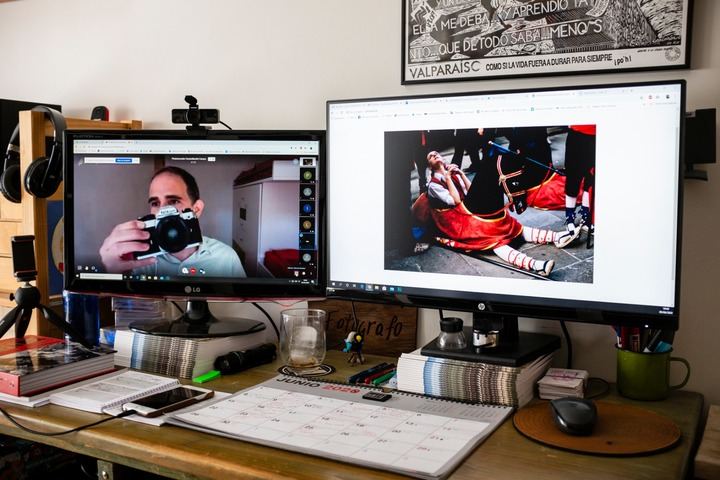 Culmina el ciclo de videoconferencias de la Escuela de Fotografía de Cabanillas, con casi 500 conexiones a las charlas