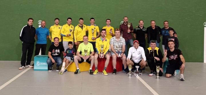 Clasificaciones J1 Liga Provincial Frontenis