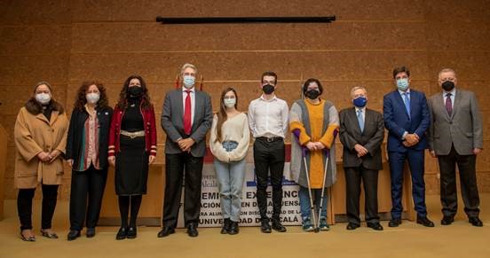 La Universidad de Alcalá y la Fundación Virgen de la Fuensanta entregan dos becas y el Premio al mejor expediente a estudiantes con diversidad funcional