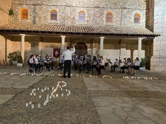 Primer concierto de la Banda de Música de Fuentenovilla desde que comenzó la pandemia