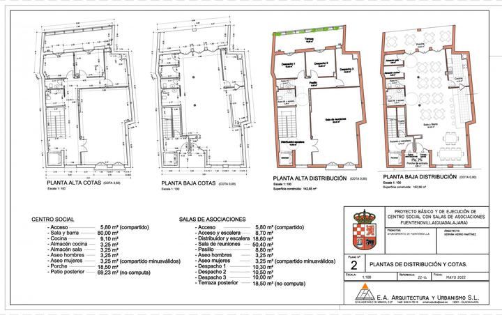 Fuentenovilla comienza la construcción de su nuevo centro social