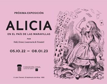 Una 'Alicia en el País de las Maravillas' de Dalí, música de Vivaldi y Bach o ciencia, nueva oferta de Fundación Canal