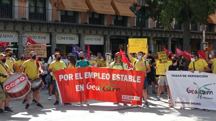 Sigue el conflicto de la Junta de Page con los 2.700 trabajadores afectados de GEACAM