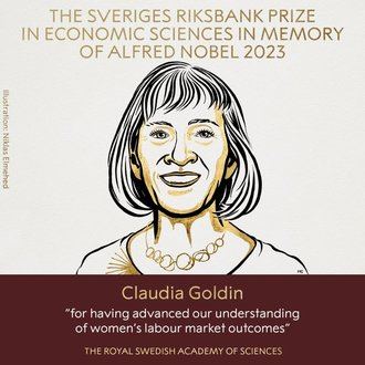 Claudia Goldin, galardonada con el Nobel de Economía