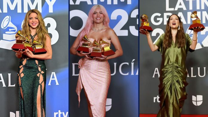 ¡Deslumbrantes looks en la alfombra roja de los Latin Grammy 2023!