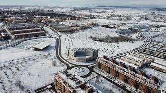 Ausencia de nevadas, cielos SOLEADOS y -7ºC de mínima y 5ºC de máxima este lunes en Guadalajara que está en ALERTA NARANJA
