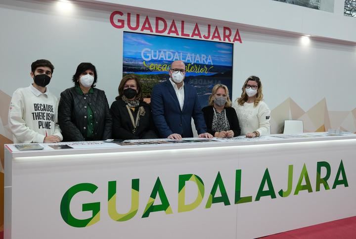 Guadalajara en FITUR este jueves pasado. Foto : EDUARDO BONILLA