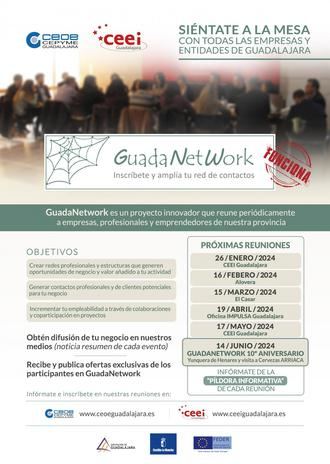 GUADANETWORK vuelve con nuevos encuentros para el primer semestre del año
