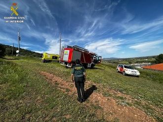 Rescatado un parapentista herido en el Risco Amarillo de la Sierra de Malagón