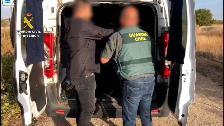 La Guardia Civil recupera una tonelada de cobre procedente de parte de los robos de cable del tendido telefónico en Guadalajara