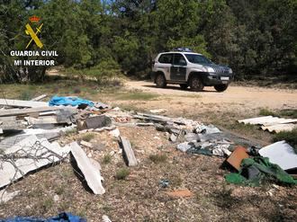 El SEPRONA desarticula en Guadalajara una empresa que gestionaba irregularmente residuos peligrosos