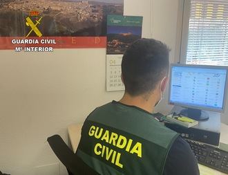La Guardia Civil de Toledo investiga a dos personas por delitos de estafa cometidos a través de Internet