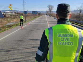 La Guardia Civil de Guadalajara investiga a un conductor por circular en sentido contrario por la A 2