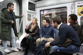 Guarinos comprueba las deficiencias en la línea de Cercanías y reclama a Sánchez y Rojo que pongan fin al abandono del servicio y acometan las inversiones necesarias para modernizar las instalaciones y los trenes