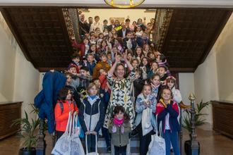 El Ayuntamiento de Guadalajara escuchó las propuestas de niños y niñas en un pleno infantil por el Día de la Infancia