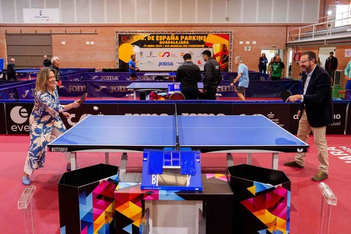 Guadalajara acoge el primer Campeonato de España de Párkinson de Tenis de Mesa