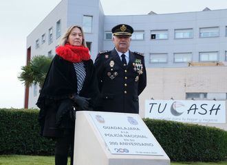 La alcaldesa de Guadalajara felicita a la Policía Nacional por sus 200 años al servicio de una sociedad más segura y libre