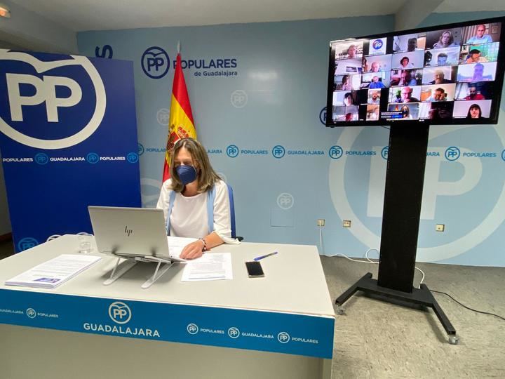 Guarinos anuncia que no volverá a optar a la reelección como Presidenta del PP de Guadalajara