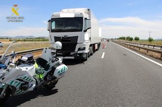 La Guardia Civil de Ciudad Real investiga al conductor de un vehículo articulado por dos delitos de homicidio imprudente en accidente de circulación