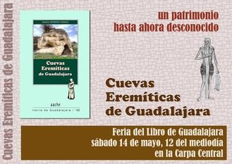 Herrera Casado presenta su libro sobre Cuevas Eremíticas en la Feria del Libro de Guadalajara