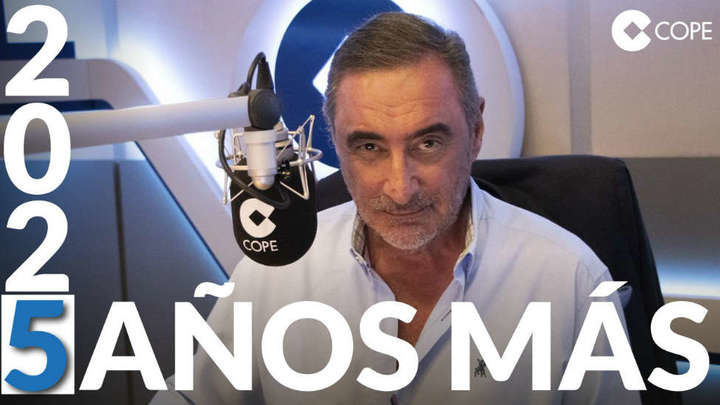 Carlos Herrera renueva por cinco años su compromiso con los oyentes de COPE