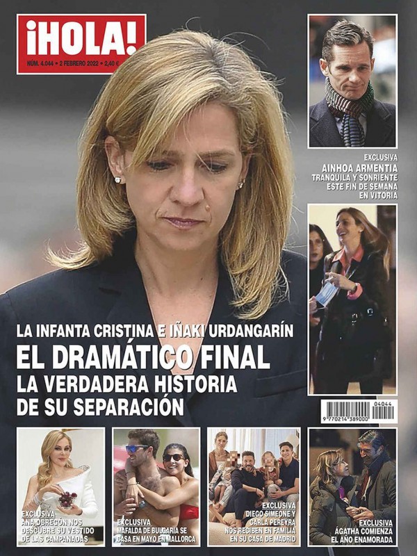 ¡HOLA! La tía de Iñaki Urdangarin asegura que están muy disgustados en su familia: 'La madre está fatal'