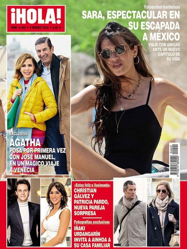 ¡HOLA! Ágatha Ruiz de la Prada posa con José Manuel Díaz-Patón