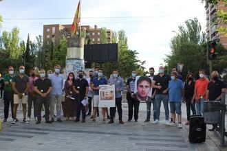 Emotivo homenaje de NNGG Guadalajara en memoria de Miguel Ángel Blanco