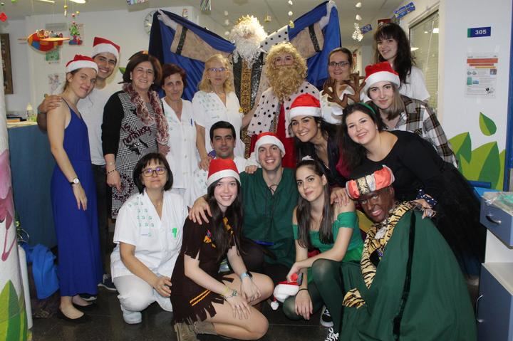 Con la tradicional Fiesta de Navidad arrancan los festejos navideños en el Hospital de Guadalajara
