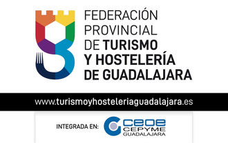 La Federación Provincial de Turismo y Hostelería de Guadalajara informa de la AMPLIACIÓN del aforo interior de los locales de hostelería y restauración al 50%
