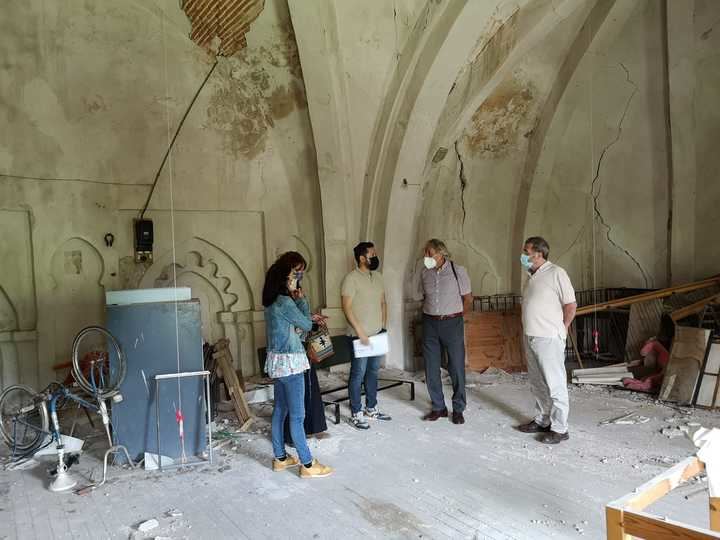 Firmado el contrato de las obras de restauración de la antigua iglesia de San Simón, futuro Centro de Innovación Rural de Brihuega