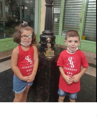 Iker, es un niño con 6 años de Azuqueca, diagnosticado de una enfermedad rara, llamada Síndrome de Kbg