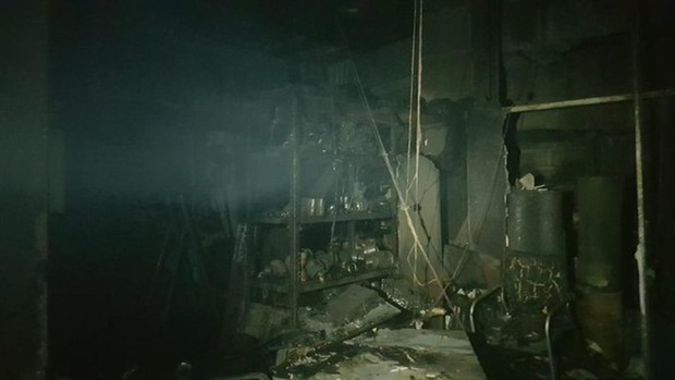 UN GRAN SUSTO : Controlado y sofocado un incendio en el Hotel Balneario de Trillo