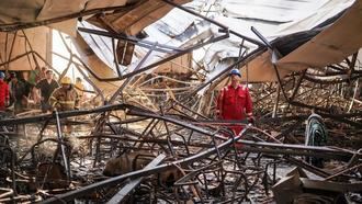 Al menos 114 muertos y 200 heridos en un incendio durante una boda en Irak