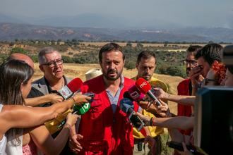 El incendio de la provincia de Guadalajara que ya afecta a 3.000 hectáreas evoluciona de forma 